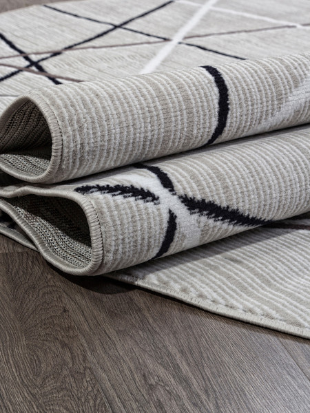 Изображение товара Ковер Merinos Silver F395-OVAL-GRAY (2x4)