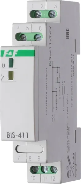 Изображение товара Реле импульсное F&F BIS-411-24V / EA01.005.022
