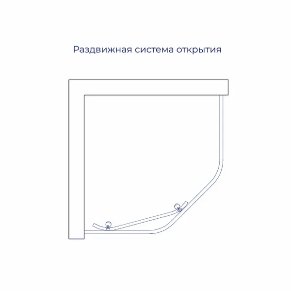 Изображение товара Душевой уголок RGW CL-80CH / 81088099-12