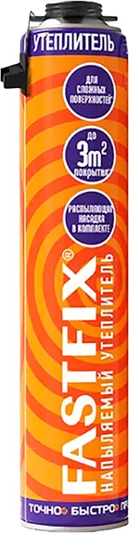 Изображение товара Утеплитель напыляемый Пеноплэкс Fastfix (850мл)