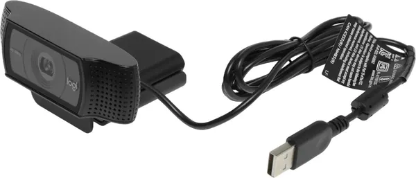 Изображение товара Веб-камера Logitech HD Webcam C920e / 960-001086 (черный)