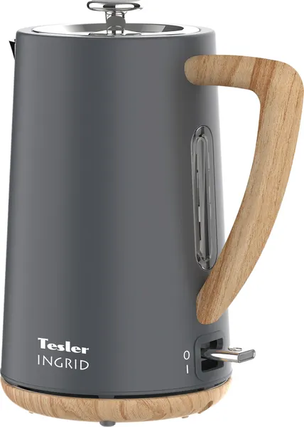 Изображение товара Электрочайник Tesler KT-1744 (серый)