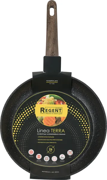 Изображение товара Сковорода Regent Inox Linea Terra 62-2026