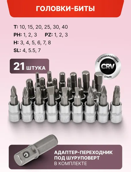 Изображение товара Универсальный набор инструментов ForceKraft FK LIGHT-2462-5 (67593)