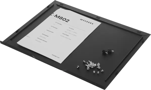 Изображение товара Корпус для компьютера Accord ACC-M802 (черный, без БП)