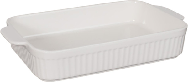 Изображение товара Форма для запекания AksHome Casserole M прямоугольная 30x18.5x8.5см (белый)