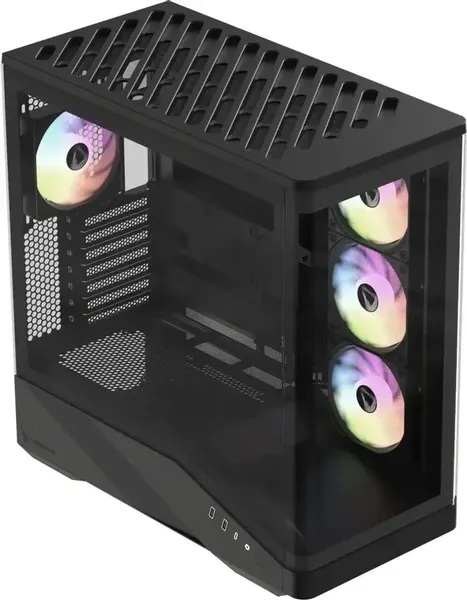 Изображение товара Корпус для компьютера Formula Crystal U9 PA (черный, без БП)