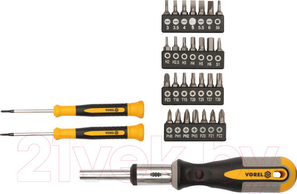 Изображение товара Отвертка Vorel 64655