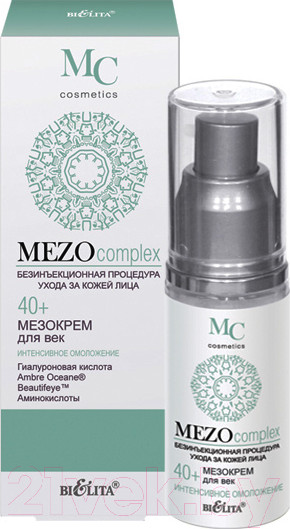 Изображение товара Крем для век Belita MezoСomplex 40+ интенсивное омоложение (30мл)