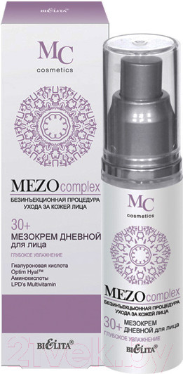 Изображение товара Крем для лица Belita MezoСomplex 30+ глубокое увлажнение дневной (50мл)