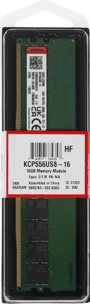 Изображение товара Оперативная память DDR5 Kingston KCP556US8-16