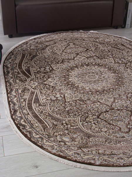 Изображение товара Ковер Merinos Dolce D415-OVAL-BROWN (1.6x2.2)