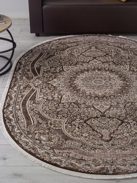 Изображение товара Ковер Merinos Dolce D415-OVAL-BROWN (1.6x2.2)