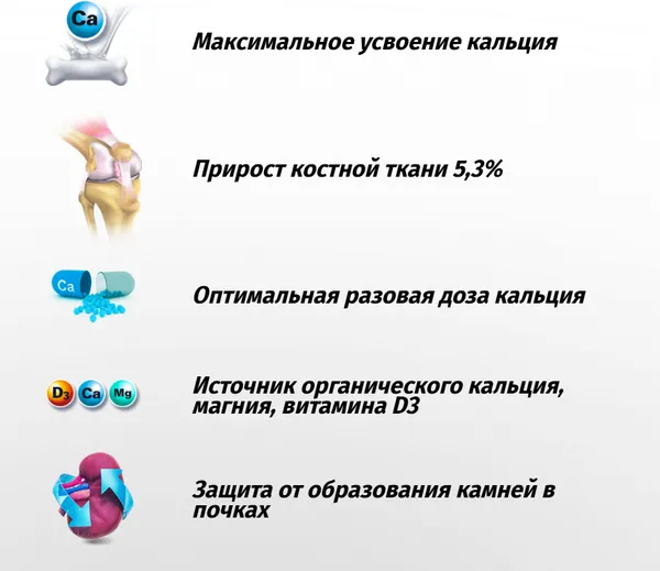 Изображение товара Пищевая добавка Lady's Formula Укрепление костной ткани (60 таблеток)
