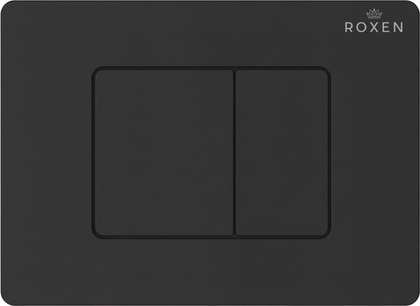 Изображение товара Инсталляция с подвесным унитазом Roxen StounFix Dual Fresh 967260 (с креплениями, шумоизоляционной плитой, аромадозатором и кнопкой смыва)