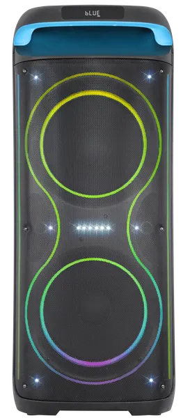 Изображение товара Портативная колонка ROKSO PB-2816 (с двумя микрофонами, черный)