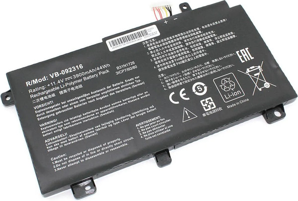 Аккумулятор для ноутбука Asus FX504 / B31N1726
