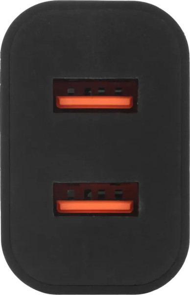 Изображение товара Зарядное устройство сетевое BoraSCO 2xUSB-A USB-C 2.4A / 37264 (черный)