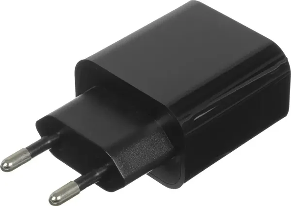 Изображение товара Зарядное устройство сетевое BoraSCO 2xUSB-A USB-C 2.4A / 37264 (черный)