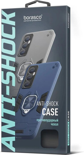 Изображение товара Чехол-накладка BoraSCO Anti-Shock Case для Honor 200 Pro / 52501 (черный)