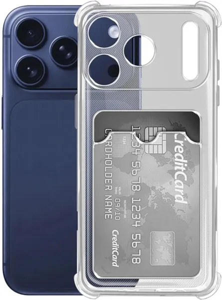 Изображение товара Чехол-накладка BoraSCO Apple iPhone 17 Pro Max / 75700 (прозрачный)