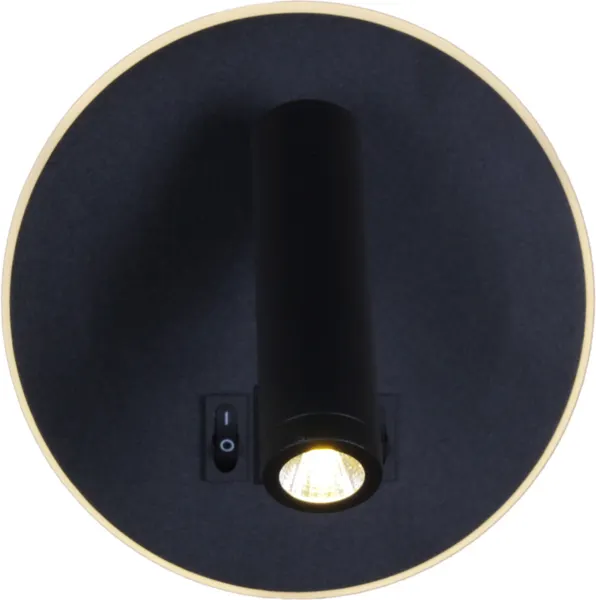 Изображение товара Светильник Reluce 86203-9.2-001KT LED12W+USB BK
