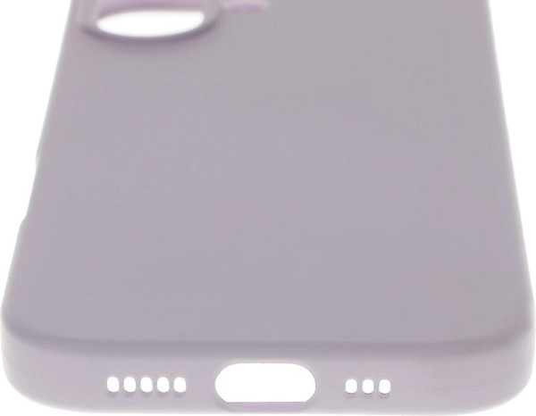 Изображение товара Чехол-накладка BoraSCO Microfiber Case для Apple iPhone 16 / 73692 (лавандовый)