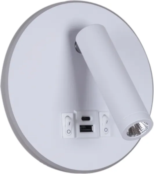 Изображение товара Светильник Reluce 86203-9.2-001KT LED12W+USB WT