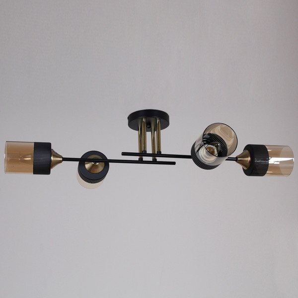 Изображение товара Люстра Reluce 48460-0.3-04 BK+Copper