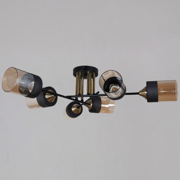 Изображение товара Люстра Reluce 48460-0.3-06 BK+Copper