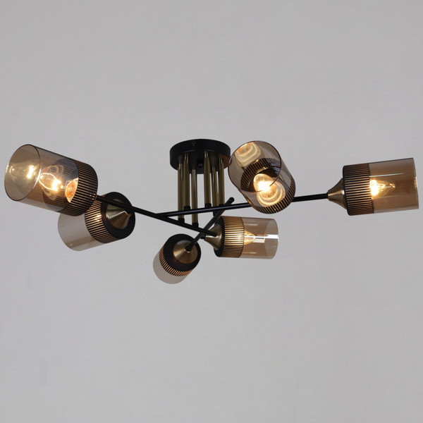 Изображение товара Люстра Reluce 48460-0.3-06 BK+Copper