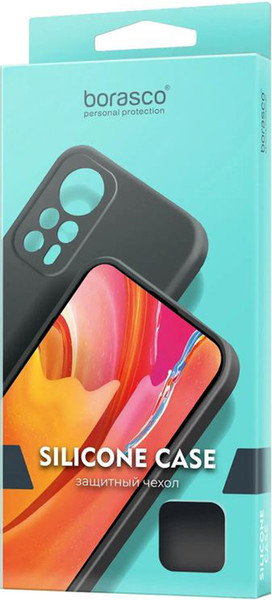 Изображение товара Чехол-накладка BoraSCO Silicone Case для Honor X5c/X5c Plus / 76322 (черный)
