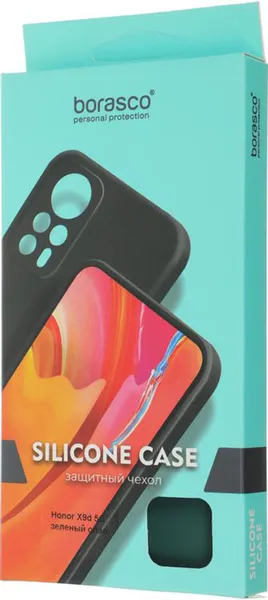 Изображение товара Чехол-накладка BoraSCO Silicone Case для Honor X9d 5G / 75976 (зеленый опал)