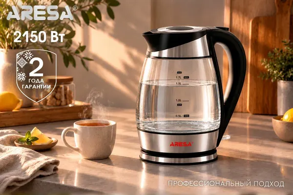 Изображение товара Электрочайник Aresa AR-3501