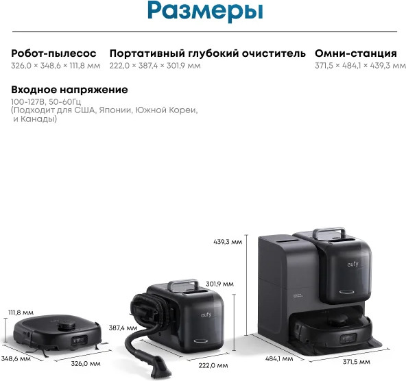 Изображение товара Робот-пылесос Eufy Omni E28 (черный)