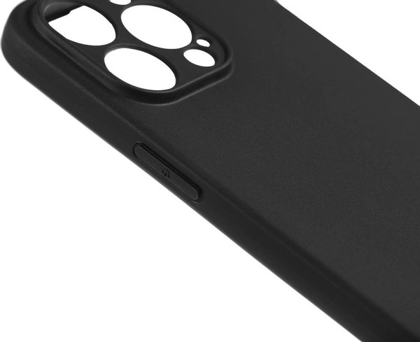 Изображение товара Чехол-накладка BoraSCO Silicone Case для Apple iPhone 15 Pro Max / 72415 (черный)