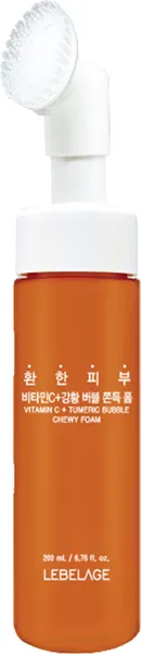 Изображение товара Пенка для умывания Lebelage Vitamin C + Tumeric Bubble (200мл)
