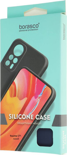 Изображение товара Чехол-накладка BoraSCO Silicone Case для Realme C71 / 75449 (синий)