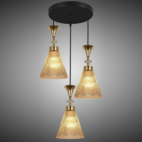 Изображение товара Люстра Reluce 02005-0.9-03 (Amber)