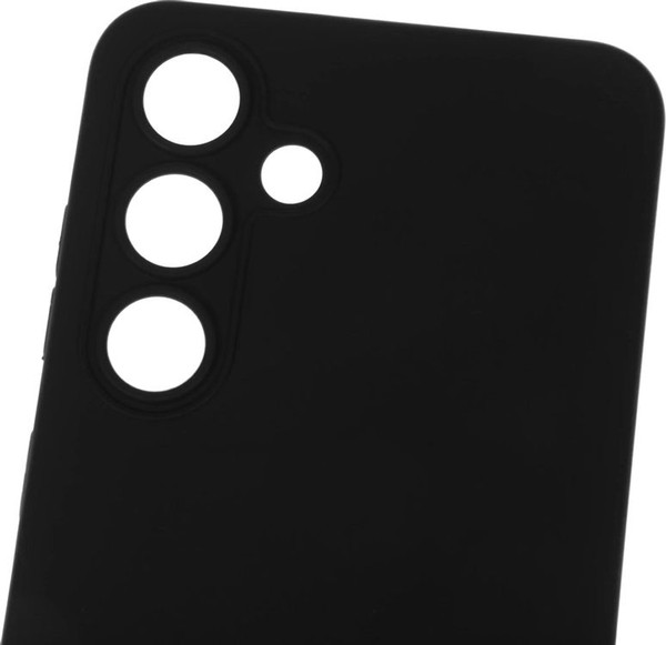 Изображение товара Чехол-накладка BoraSCO Silicone Case для Samsung Galaxy S24 / 72953 (черный)