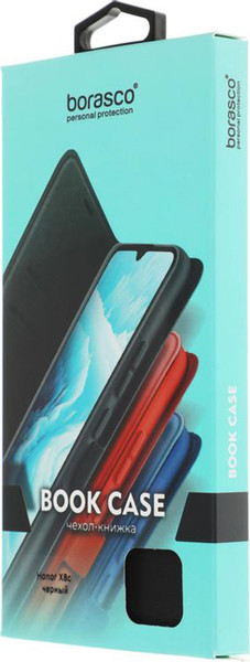 Изображение товара Чехол-книжка BoraSCO Honor X8c / 74964 (черный)