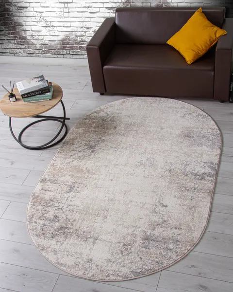Изображение товара Ковер Merinos Tornado F161-OVAL-BEIGE (2.5x4)