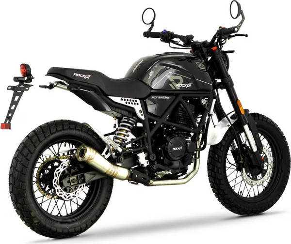 Изображение товара Мотоцикл Rockot Scrambler (черный)