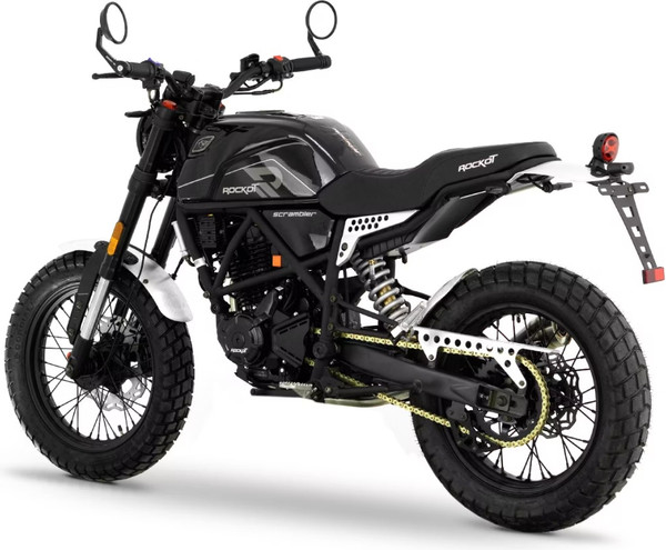 Изображение товара Мотоцикл Rockot Scrambler (черный)