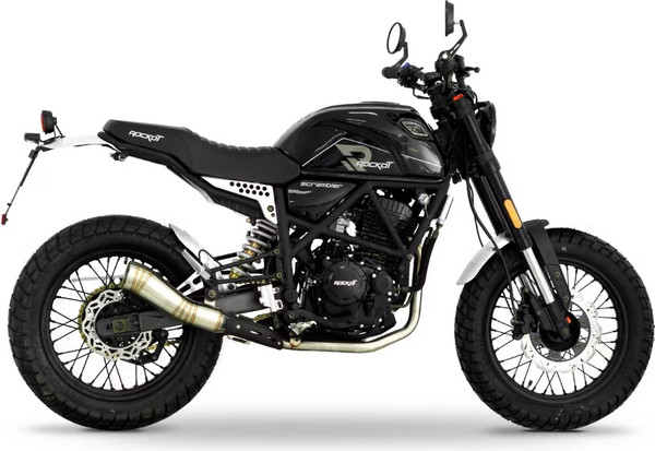 Изображение товара Мотоцикл Rockot Scrambler (черный)