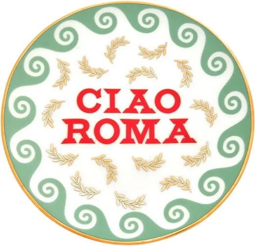 Изображение товара Блюдце Bitossi Ciao Mondo Roma CIA00102