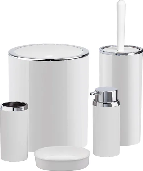 Изображение товара Мусорное ведро Fixsen Round White FX-451-6