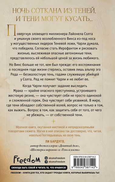 Изображение товара Художественная книга FreeDom Похитительница ночи, твердая обложка (Блэк Холли)
