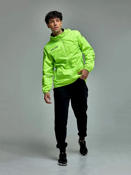 Изображение товара Ветровка Kelme Raincoat / 3801241-904 (S, салатовый/зеленый)