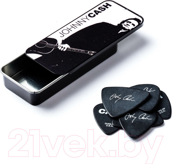 Изображение товара Набор медиаторов Dunlop Manufacturing Johnny Cash Legend Heavy JCPT02H